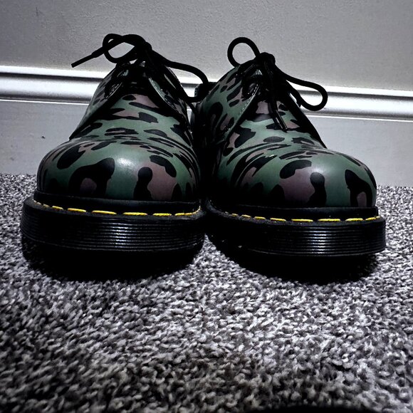 Dr. Martins Frankenstein/leopard print like new 12 - Picture 1 of 7